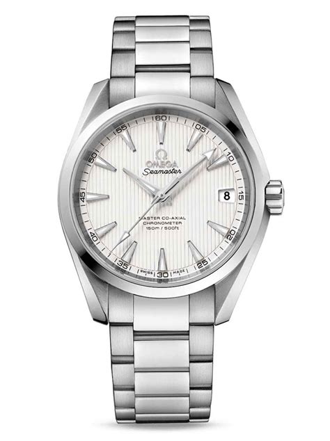 Seamaster Aqua Terra 150M 38.5 mm, steel on steel .